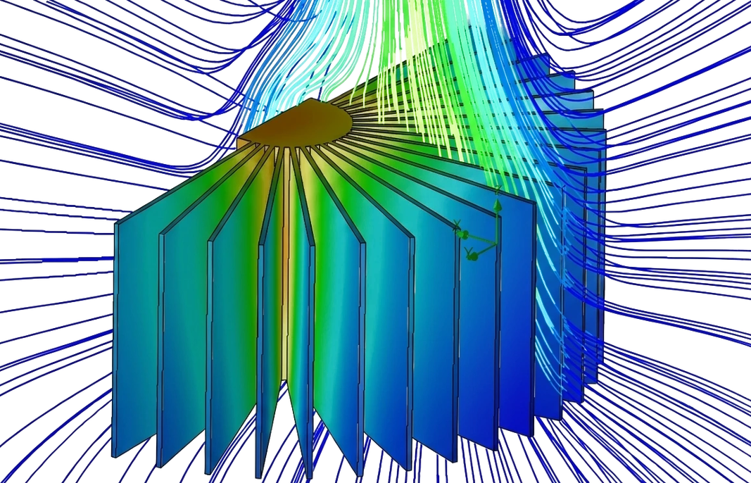 Теплообмін, охолодження та термостабілізація (CFD)